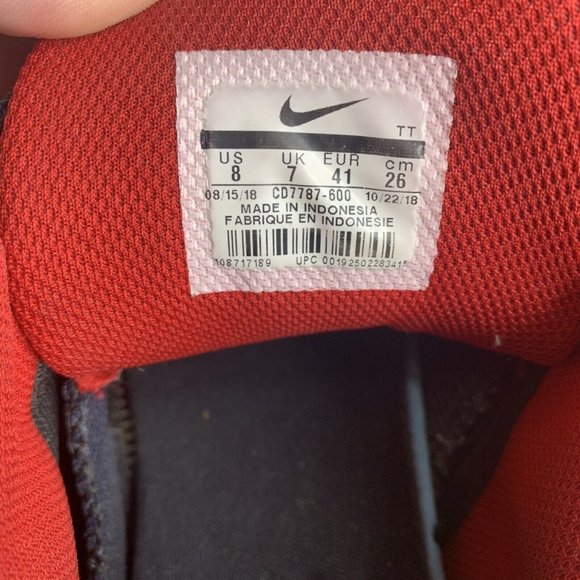 MENS NIKE AIR MAX 95 BALTIMORE HOME AWAY SNEAKERS CD7787 600 size 8 - Picture 7 of 7